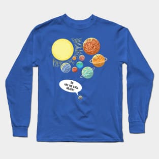 so are we cool again pluto 1 Long Sleeve T-Shirt